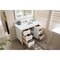 James Martin Vanities Palisades 48in Single Vanity, Bright White w/ 3 CM Ethereal Noctis Quartz Top 527-V48-BW-3ENC - alternate 3